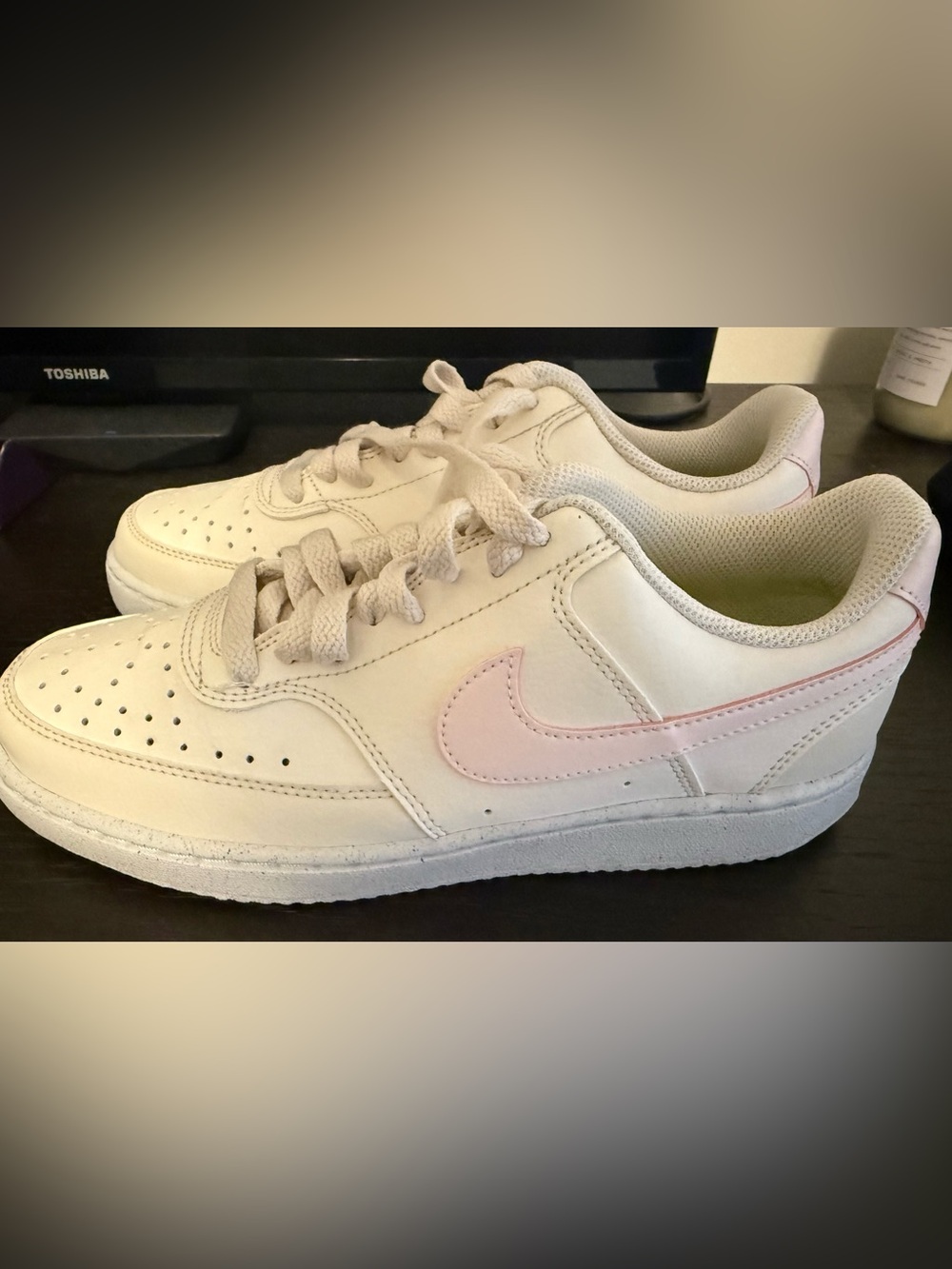 NIKE Women's Court Vision Low Next Nature Sneaker - Picture 2 of 4